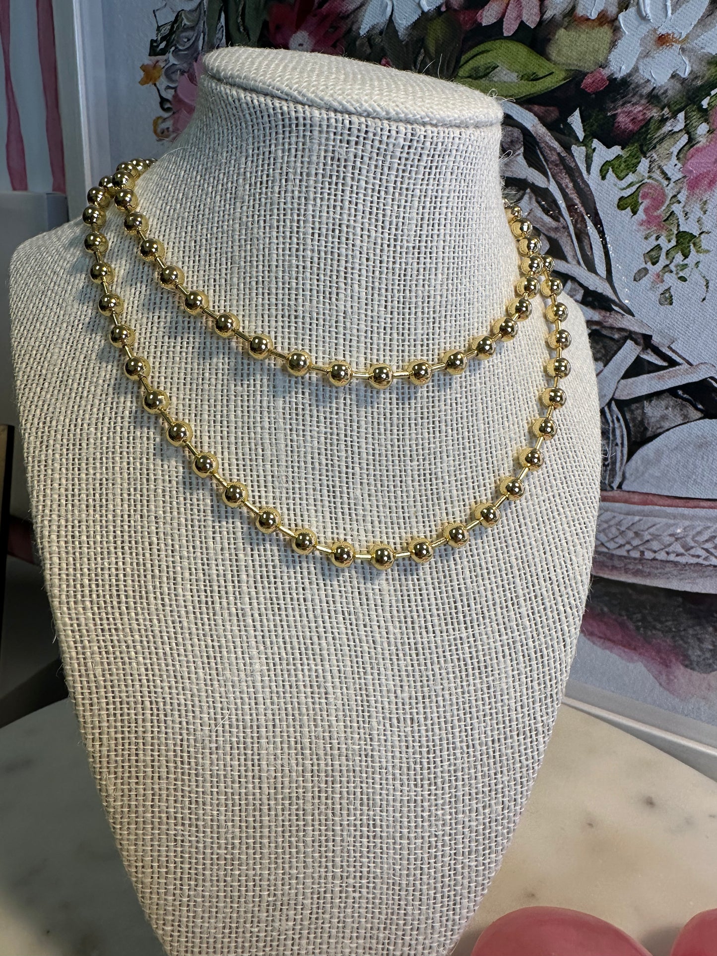 Bullet Chain Necklace