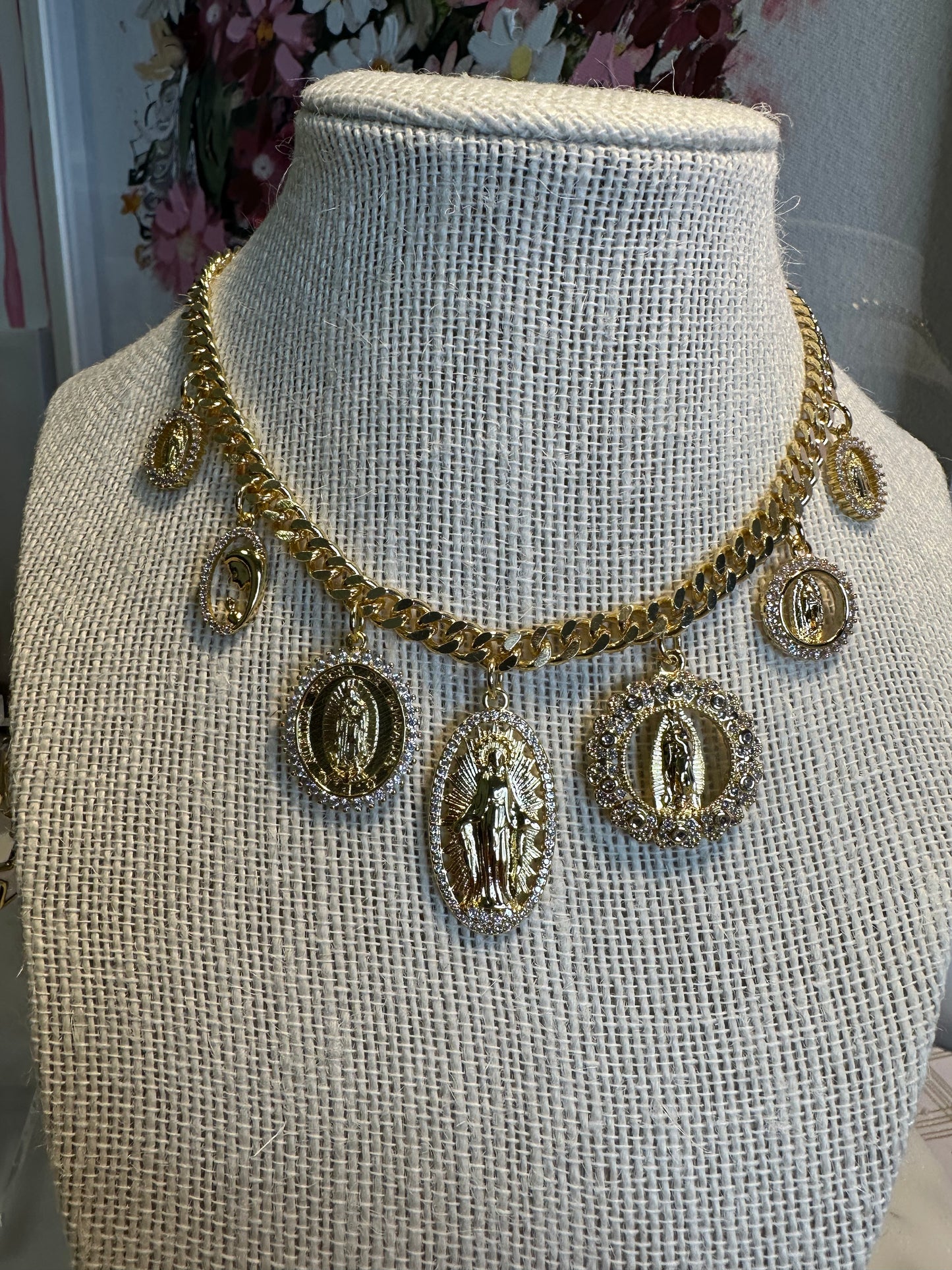 Necklace Virgen Maria
